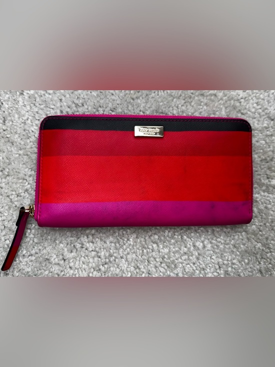 kate spade Handbags - Kate Spade New York Laurel Way Bonita Stripe large continental zip around wallet